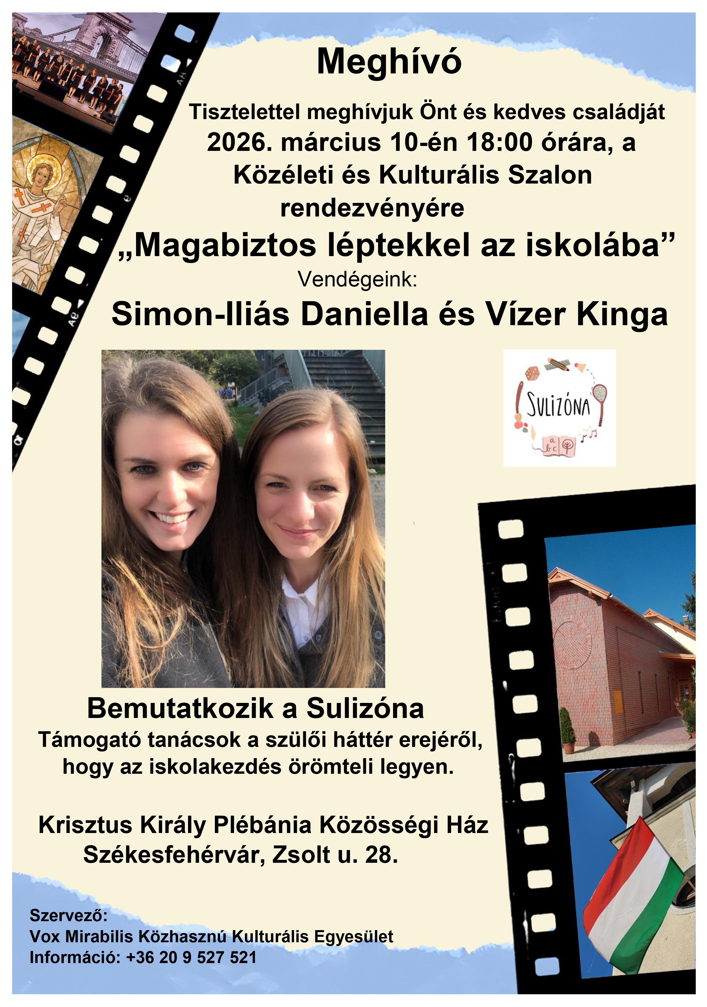 Bemutatkozik a Sulizóna a Közéleti és Kulturális Szalonban